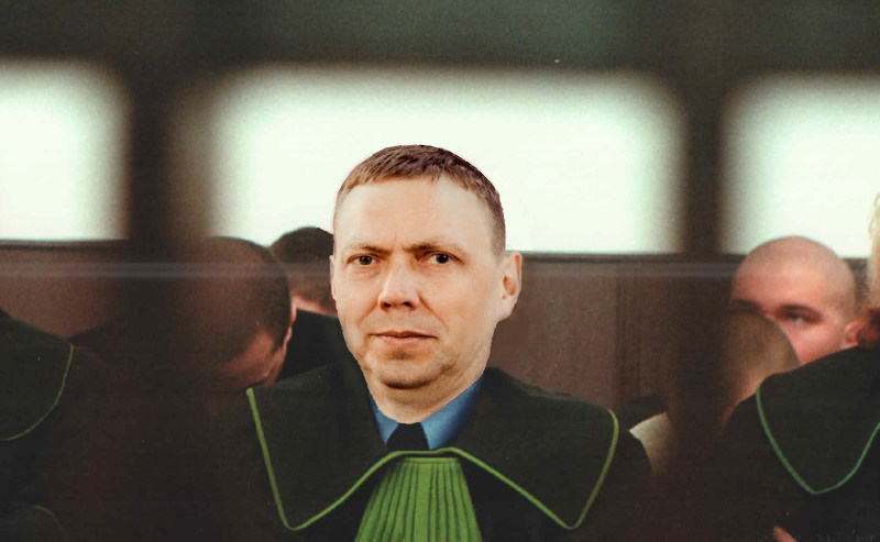 adwokat na sali rozpraw